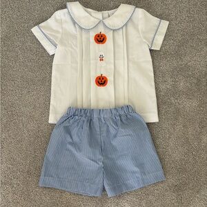 Kids Halloween Set - White and Blue